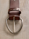 Free People's WTF Preston Stud Belt  in Mocha