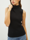 Be Cool's Sleeveless Ribbed Sweater