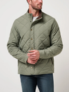 Travis Mathew's Highlander Jacket in Dark Olive