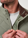 Travis Mathew's Highlander Jacket in Dark Olive