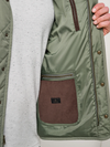 Travis Mathew's Highlander Jacket in Dark Olive