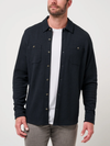 Cloud Waffle Button Up