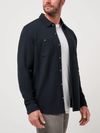 Cloud Waffle Button Up
