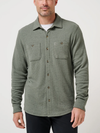Cloud Waffle Button Up
