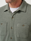 Cloud Waffle Button Up