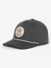 Travis Mathew Member Exclusive Snapback Hat in Ebony