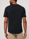 Travis Mathew Cloud Henley Tee in black