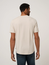 Travis Mathew Cloud Henley Tee in Italian Sand