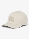 Travis Mathew Bahamas Tech Snapback Hat in Italian Sand