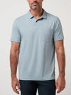 Travis Mathew The Cloud Polo in Ash Blue