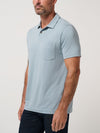 Travis Mathew The Cloud Polo in Ash Blue