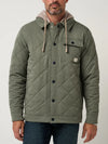Travis Mathew Grey Wave 2.0 in Dark Olive