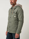 Travis Mathew Grey Wave 2.0 in Dark Olive