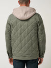 Travis Mathew Grey Wave 2.0 in Dark Olive