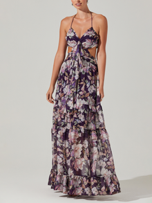  Kitsune Floral Maxi Dress ASTR the Label