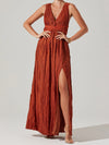 Astr the Label Tesni Dress in rust