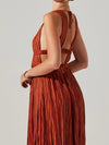 Astr the Label Tesni Dress in rust