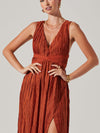 Astr the Label Tesni Dress in rust