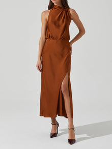  ASTR the Label Jelyn Dress in Bronze