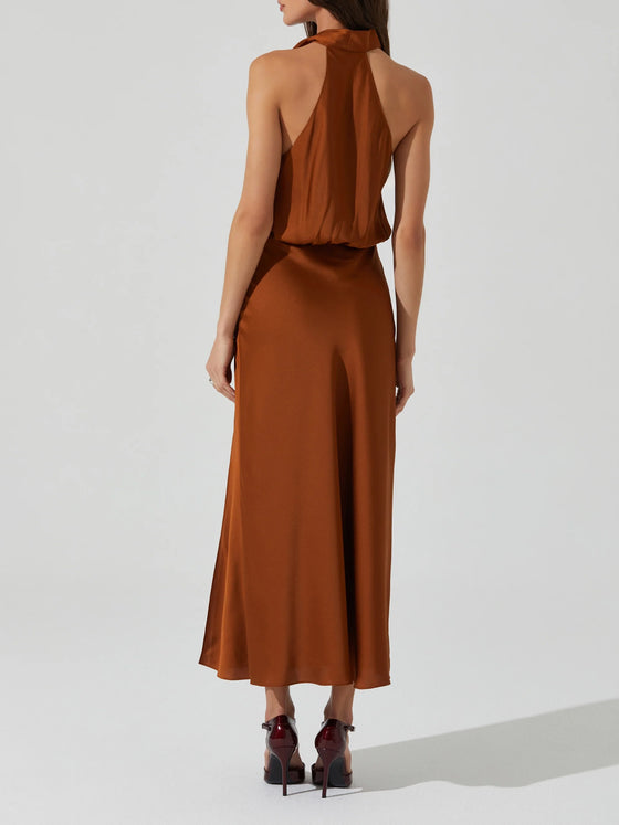 ASTR the Label Jelyn Dress in Bronze