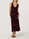 ASTR the Label Floris Dress in Wine