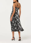ASTR the Label Saoirse Dress in Black Silve