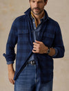 Faherty Brand Legend Sweater Shirt Alpine River Buffalo