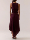 Sovere Studio Aaila Lace Top in Plum
