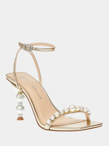  Betsey Johnson Jacy Shoes in Gold