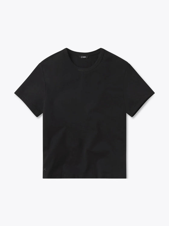 Cuts Almost Friday Tee in Black