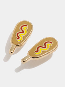  Larissa Loden Corn Dog/Pronto Pup Stud Earrings
