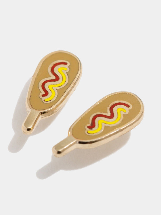 Larissa Loden Corn Dog/Pronto Pup Stud Earrings
