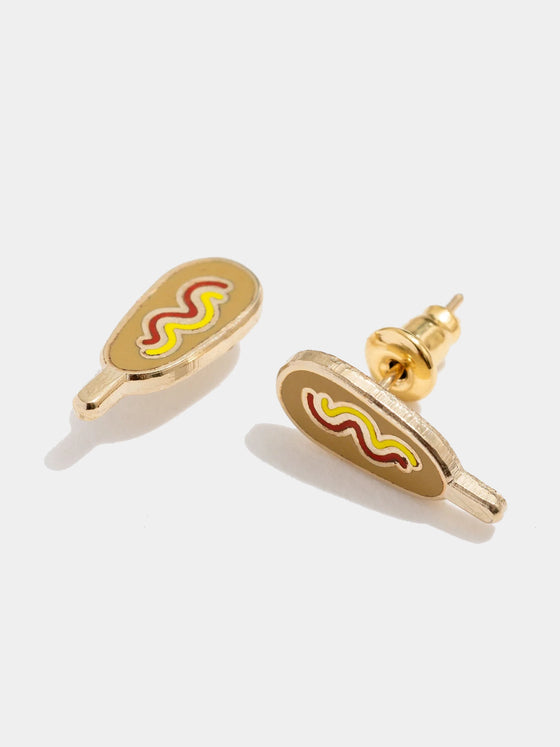 Larissa Loden Corn Dog/Pronto Pup Stud Earrings