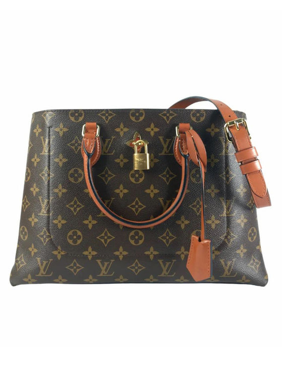 Louis Vuitton Monogram Flower Tote Caramel