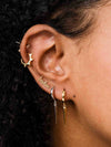 Larissa Loden Badass Script Studs - Pair