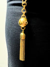 Winifred Design Chunky Gold 36" with LV Tassel Drop & Closure