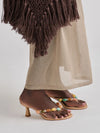 Daksie Shoe in Cafe Leather