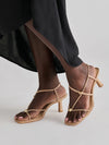 Dolce Vita Mylee Heels in Light Tan Leather