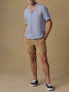 Faherty Essential Corduroy Short in Dark Sand