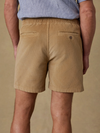 Faherty Essential Corduroy Short in Dark Sand