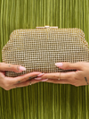 Urban Expressions Delfina Evening Bag in Gold