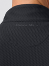 Mizzen + Main Easton Quarter Zip in Black