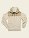 Howler Bros Shaman Hoodie in Oatmeal Herrador Jacquard