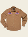 Howler Bros Crosscut Deluxe Longsleeve in Yuccas Driftwood