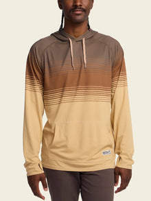  Loggerhead Hoodie: Meridians in Plains