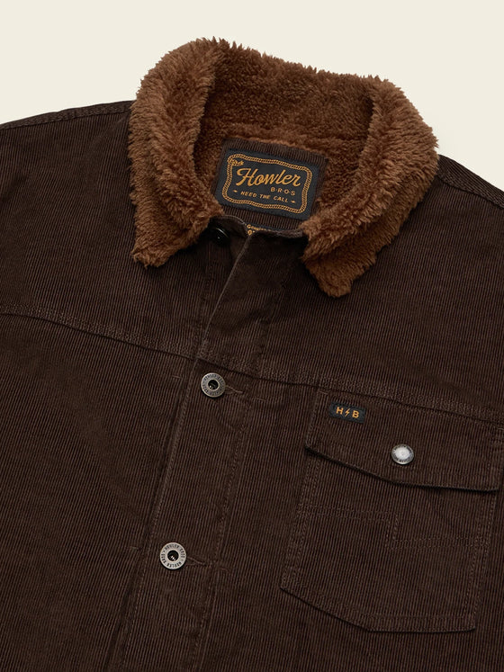 Howler Brothers Fuzzy Depot Jacket in Bark
