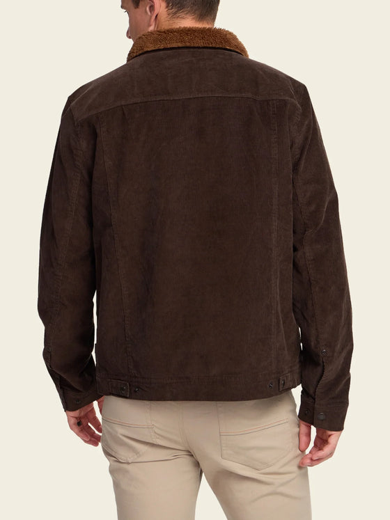 Howler Brothers Fuzzy Depot Jacket in Bark
