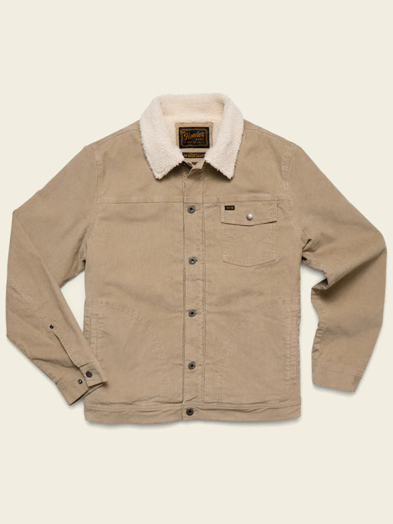 Howler Brothers Fuzzy Depot Jacket in Putty tan