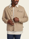 Howler Brothers Fuzzy Depot Jacket in Putty