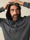 Faherty Brand Sunwashed Slub Hoodie in Graphite